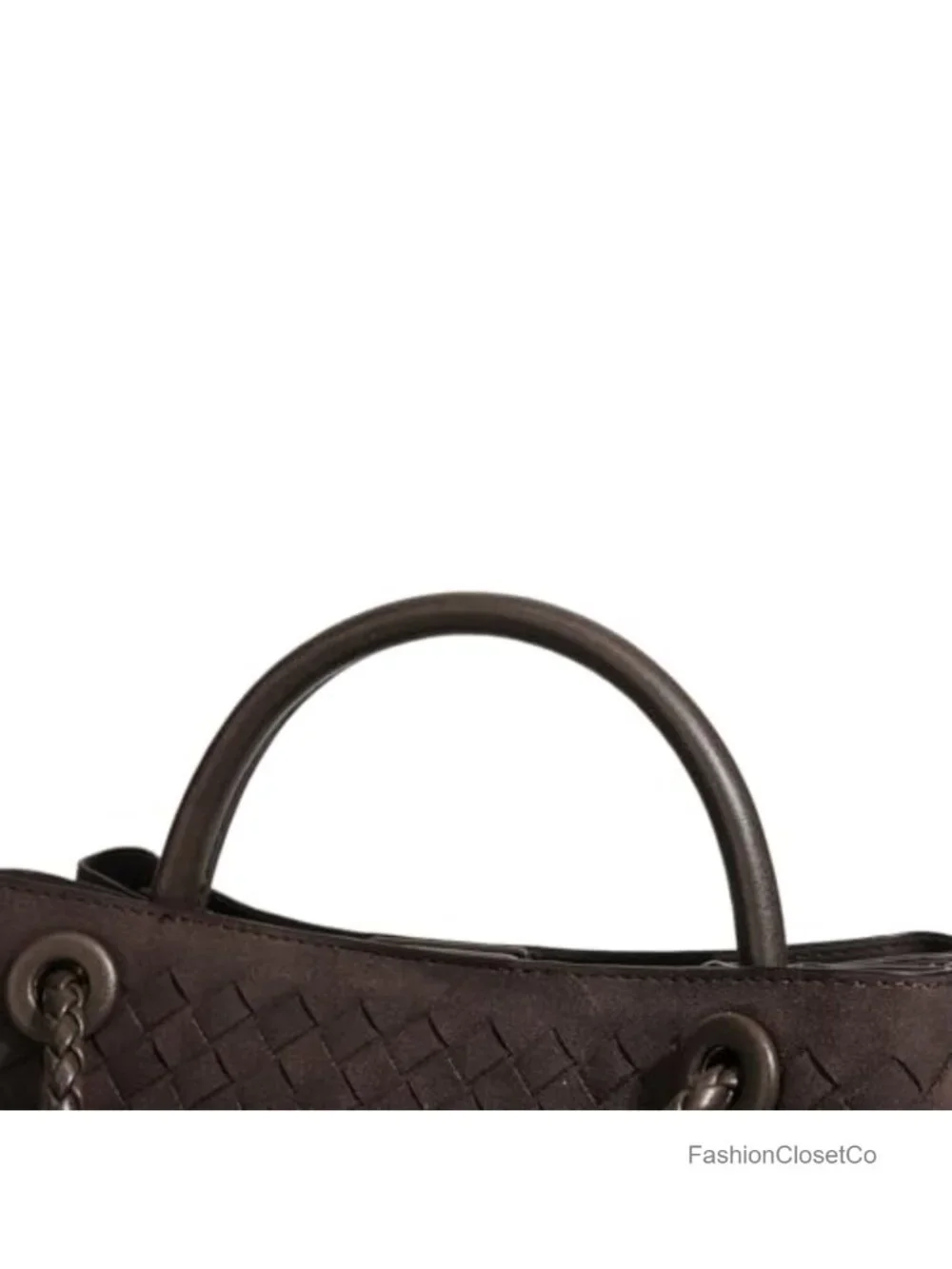 Large Hobo Bag Handwoven Vegan Leather Shoulder Crossbody Tote